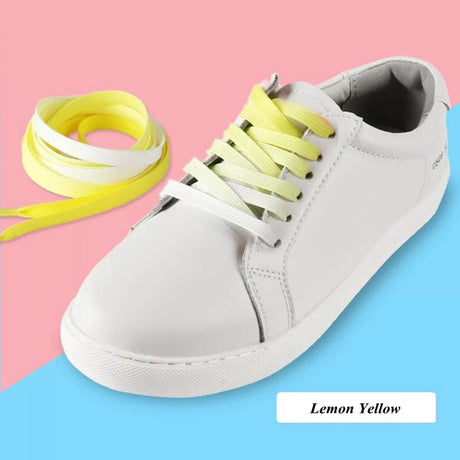 Ombre Silk Shoelaces