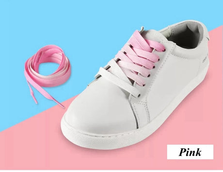 Ombre Silk Shoelaces