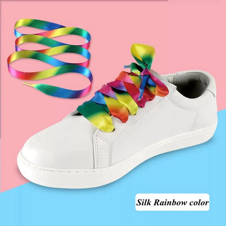 Ombre Silk Shoelaces