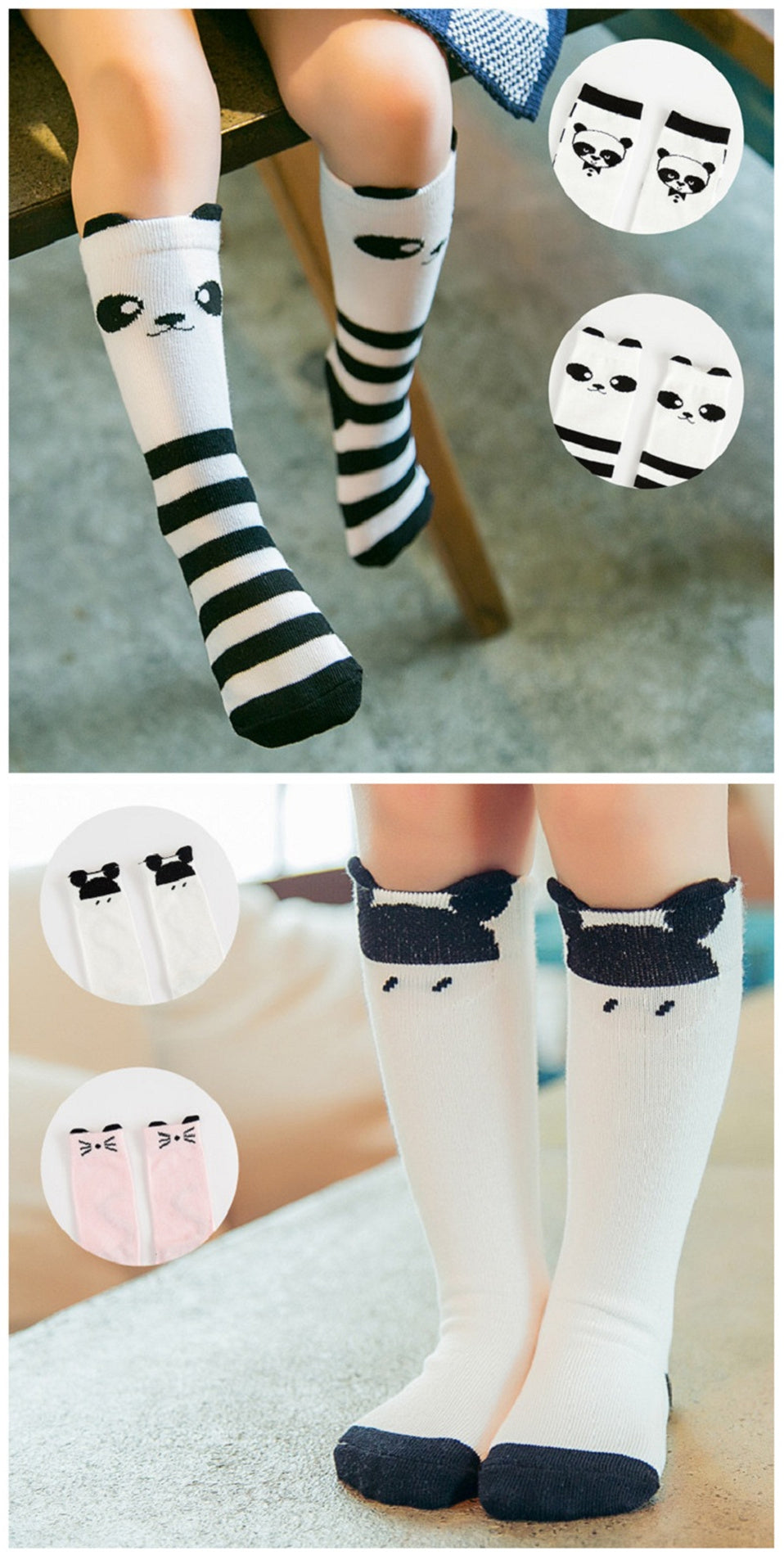 Foxy Animals Soft Cotton Infant & Bubby Socks 0-3 Years