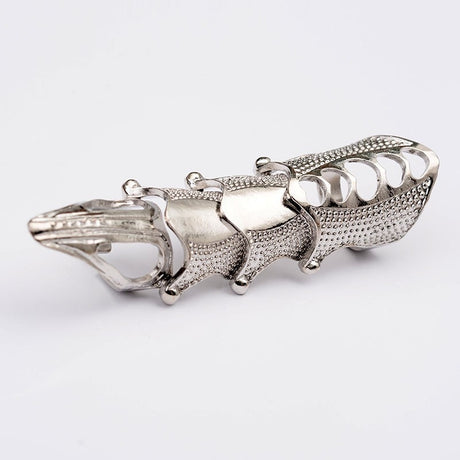 Skull Double Finger Ring Knuckle Armour