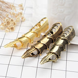 Skull Double Finger Ring Knuckle Armour