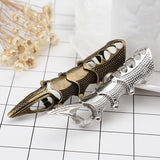 Skull Double Finger Ring Knuckle Armour