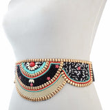 Bohemian Charm Belt with Beading