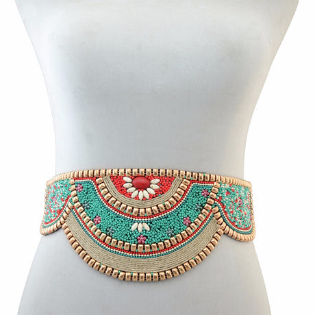 Bohemian Charm Belt with Beading