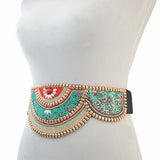 Bohemian Charm Belt with Beading