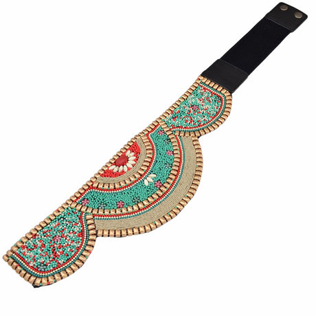 Bohemian Charm Belt with Beading
