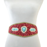 Bohemian Charm Belt with Beading