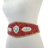 Bohemian Charm Belt with Beading
