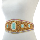 Bohemian Charm Belt with Beading