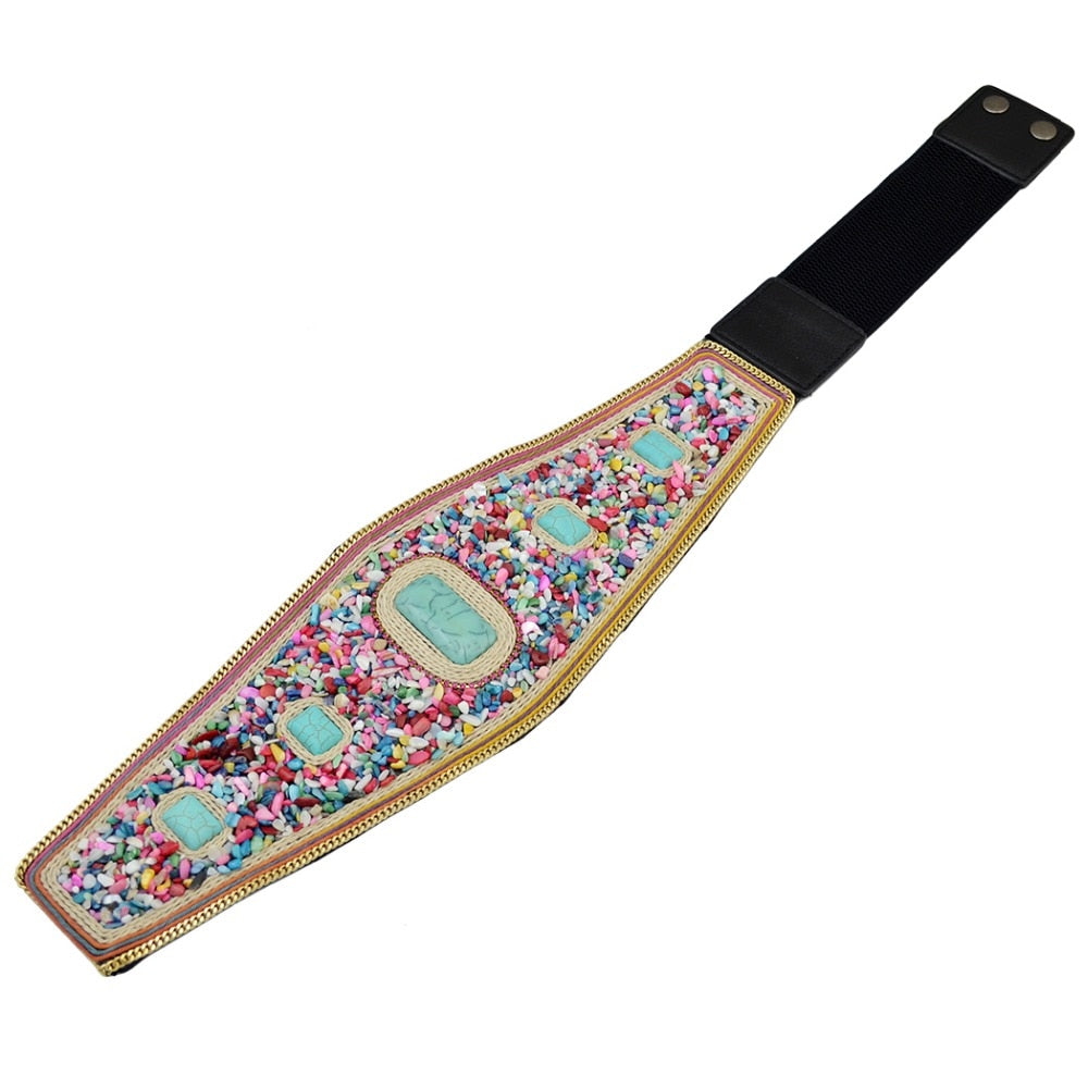 Bohemian Charm Belt with Beading