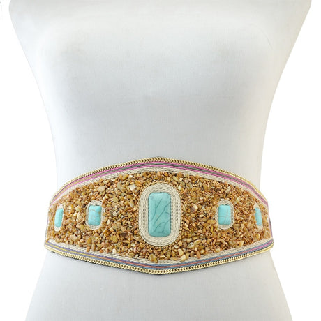 Bohemian Charm Belt with Beading
