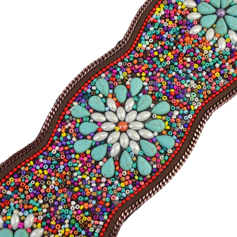 Bohemian Charm Belt with Beading