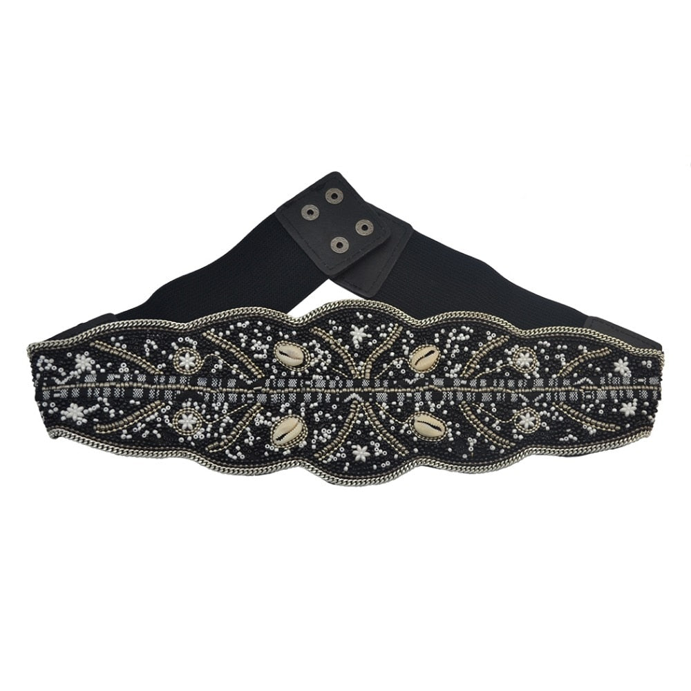 Bohemian Charm Belt with Beading