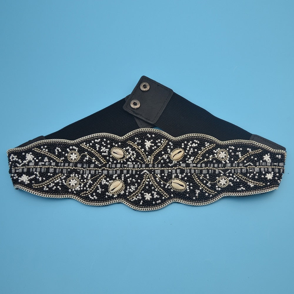 Bohemian Charm Belt with Beading