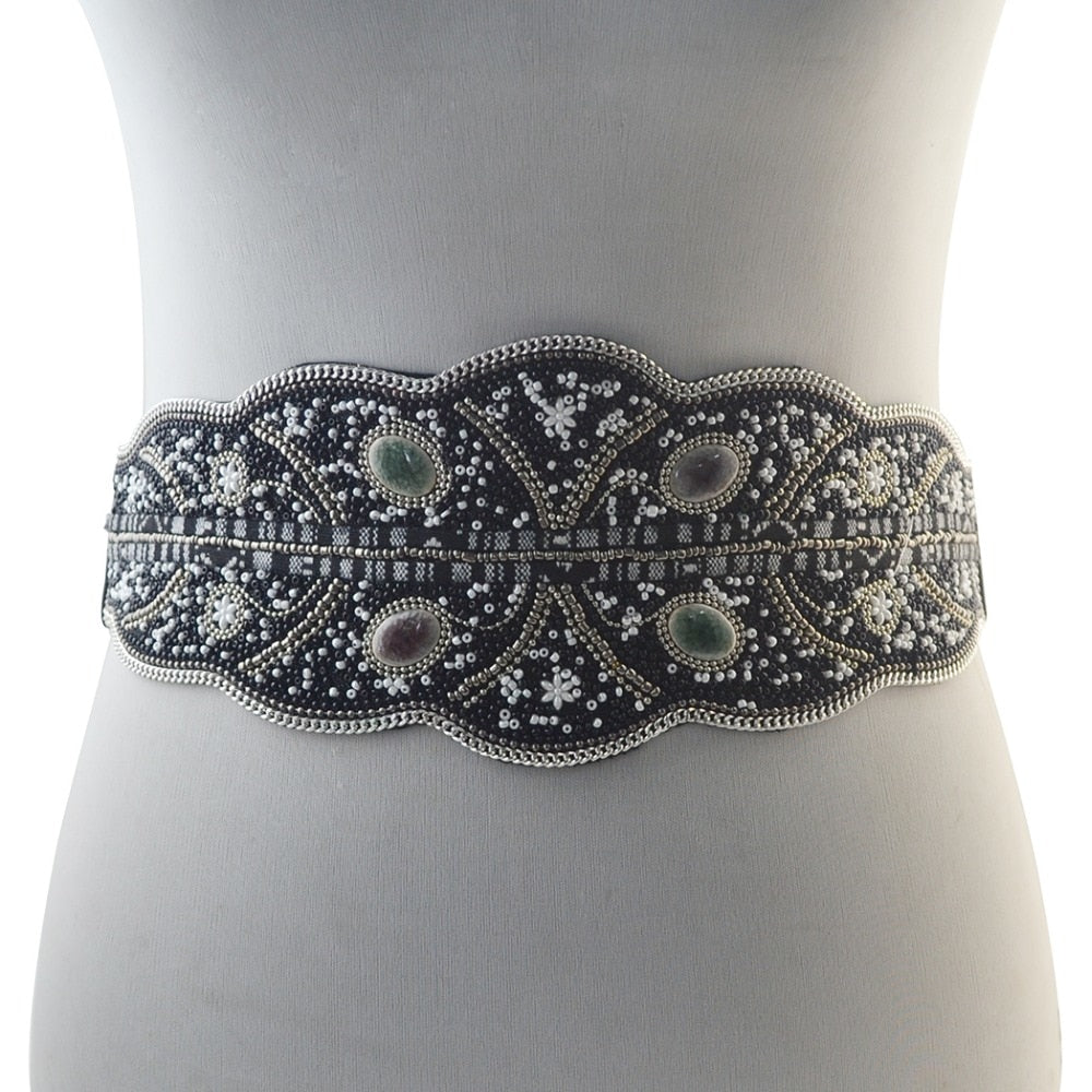 Bohemian Charm Belt with Beading