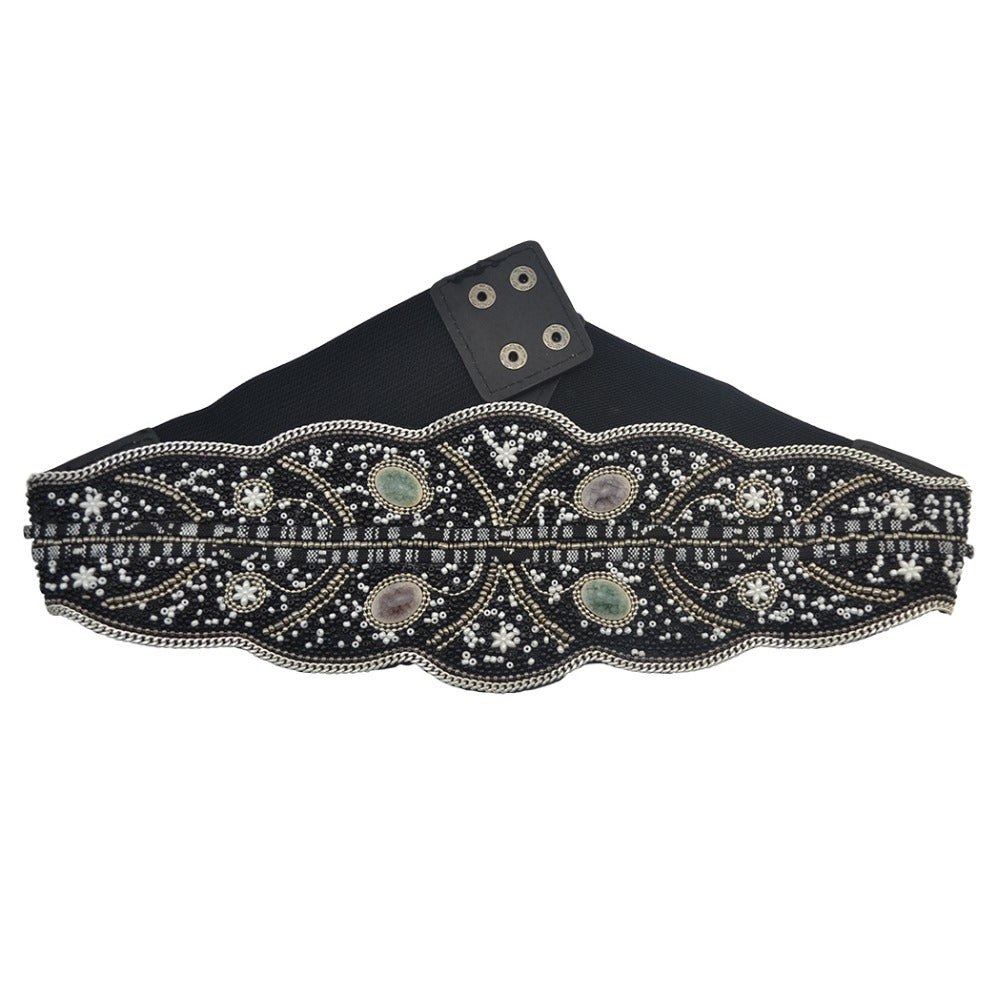 Bohemian Charm Belt with Beading