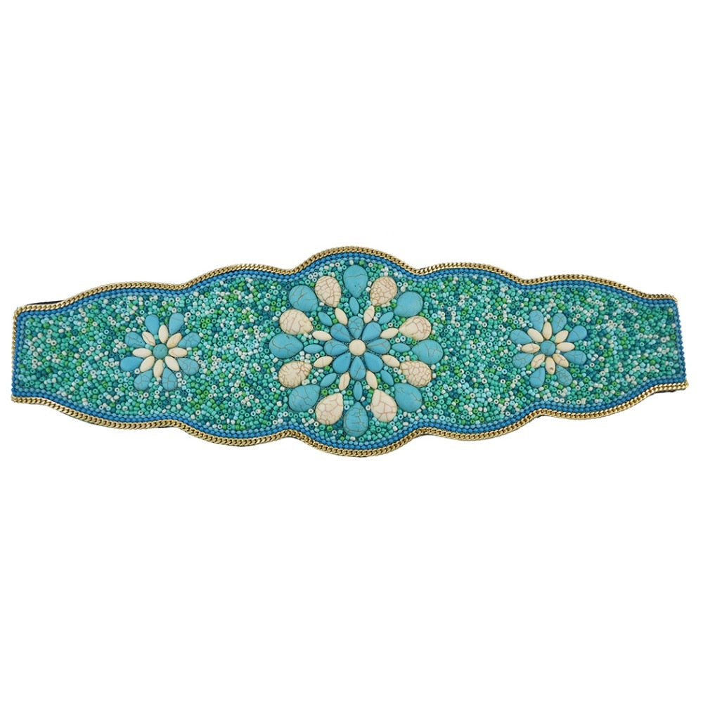 Bohemian Charm Belt with Beading