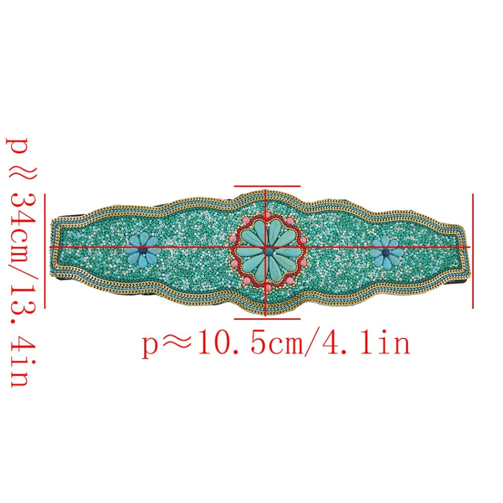 Bohemian Charm Belt with Beading