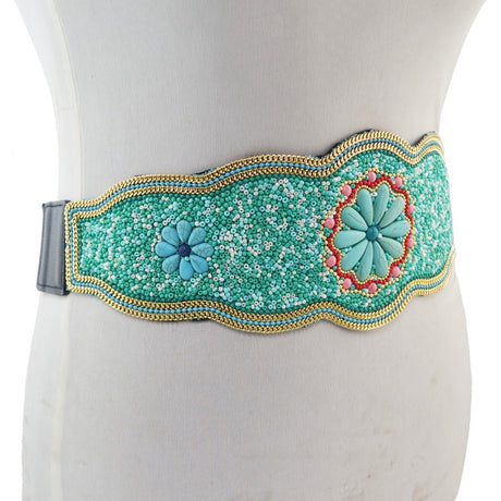 Bohemian Charm Belt with Beading