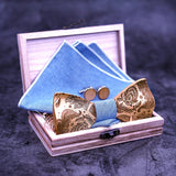 Paisley Wooden Bow Ties