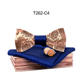 Paisley Wooden Bow Ties
