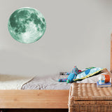 30cm Glow In The Dark Moon Wall Sticker