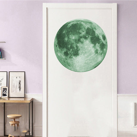 30cm Glow In The Dark Moon Wall Sticker