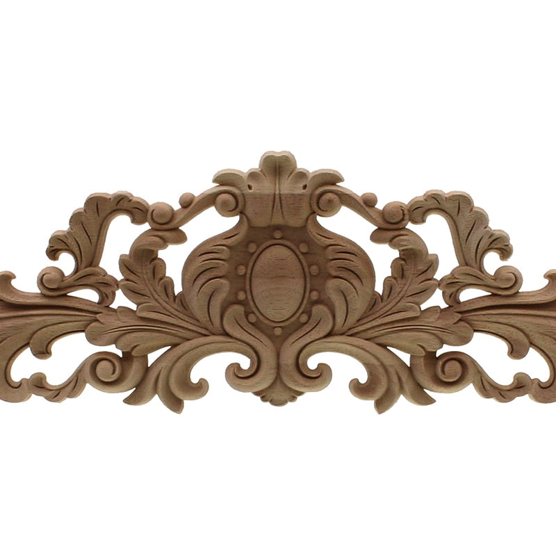 Carved Wood Embellishment Toppers