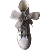 4cm Wide Chiffon Shoelaces Flat Ribbon Shoe Laces for Sneakers | 140cm/55Inch - Woodland Gatherer