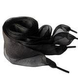 4cm Wide Chiffon Shoelaces Flat Ribbon Shoe Laces for Sneakers | 140cm/55Inch - Woodland Gatherer