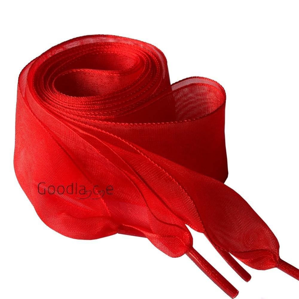4cm Wide Chiffon Shoelaces Flat Ribbon Shoe Laces for Sneakers | 140cm/55Inch - Woodland Gatherer