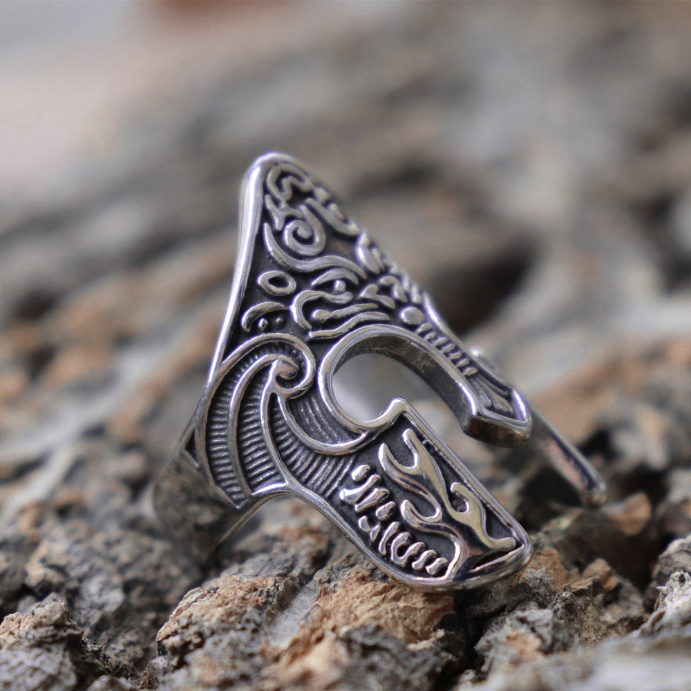 norse mythology viking stainless steel ring australian online gift shop gifts for men mens jewellery 