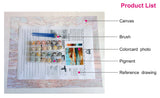 DIY Paint By Numbers Oceanscape Wall Art