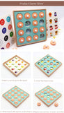 Montessori Memory Match Game Wooden Early Educational Toy