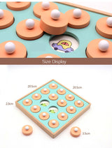 Montessori Memory Match Game Wooden Early Educational Toy