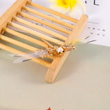 One Golden Dragonfly Hairpins