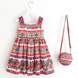 Toddler Holiday Dresses with Matching Purse