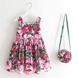 Toddler Holiday Dresses with Matching Purse