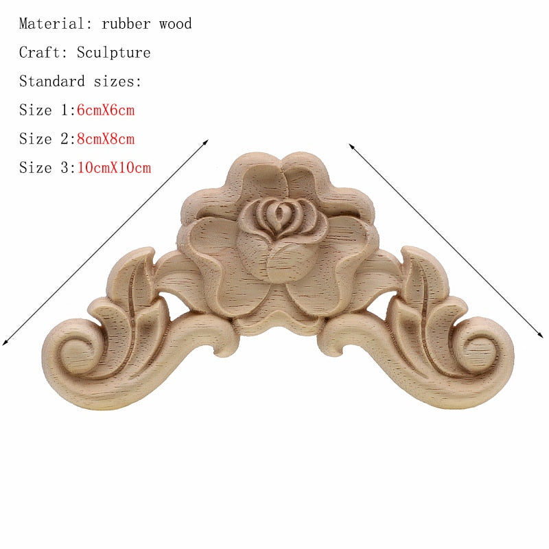 Carved Wood Furniture Embellishments