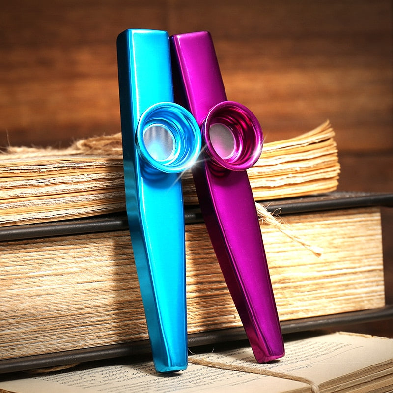 Metal Kazoo Lightweight | Beginner Woodwind Musical Instrument