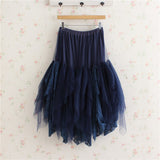 Mori Ruffled Lace Layering Skirt