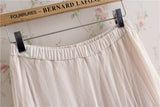 Mori Ruffled Lace Layering Skirt