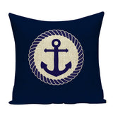 Sea Blue Nautical Cushion Covers Home Decor 21 Variations