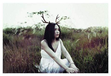 Antlers Brown Deer Headband