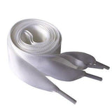 4cm Extra Wide Satin Shoelaces Flat Ribbon Laces for High-top Sneakers | 150cm/59Inch - Woodland Gatherer