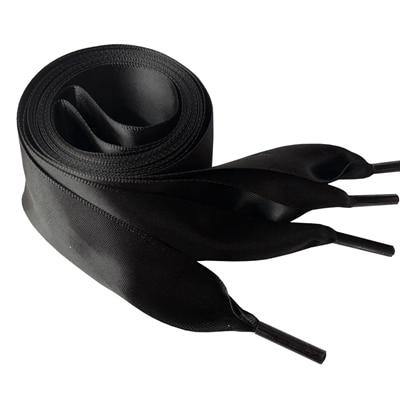 4cm Extra Wide Satin Shoelaces Flat Ribbon Laces for High-top Sneakers | 150cm/59Inch - Woodland Gatherer