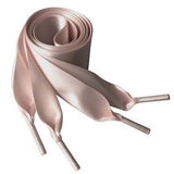 4cm Extra Wide Satin Shoelaces Flat Ribbon Laces for High-top Sneakers | 150cm/59Inch - Woodland Gatherer