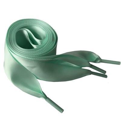 4cm Extra Wide Satin Shoelaces Flat Ribbon Laces for High-top Sneakers | 150cm/59Inch - Woodland Gatherer