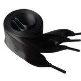 4cm Extra Wide Satin Shoelaces Flat Ribbon Laces for High-top Sneakers | 150cm/59Inch - Woodland Gatherer